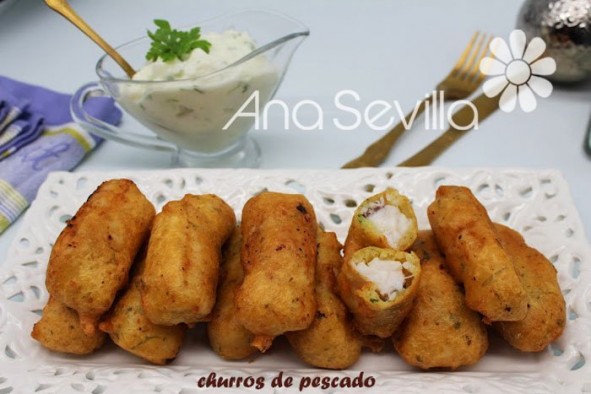 Churros de pescado