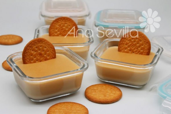 Crema de galletas al caramelo