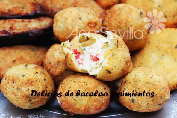 Delicias de bacalao y pimientos del piquillo