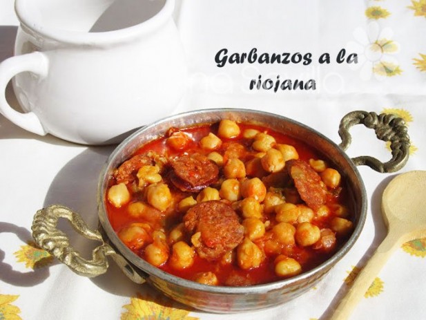 Garbanzos a la riojana