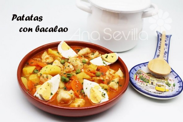 Patatas con bacalao