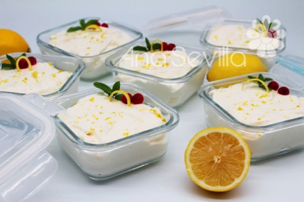 Mousse de limón exprés