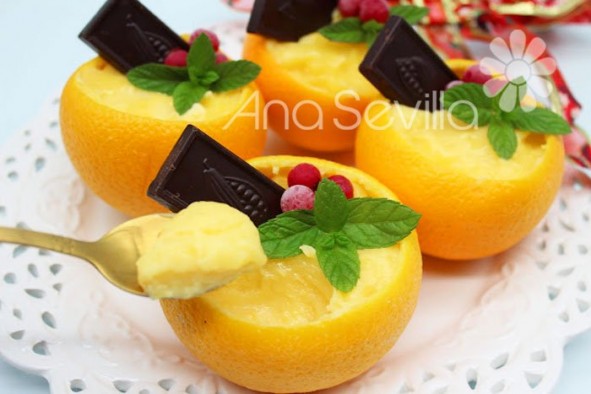 Naranjas rellenas