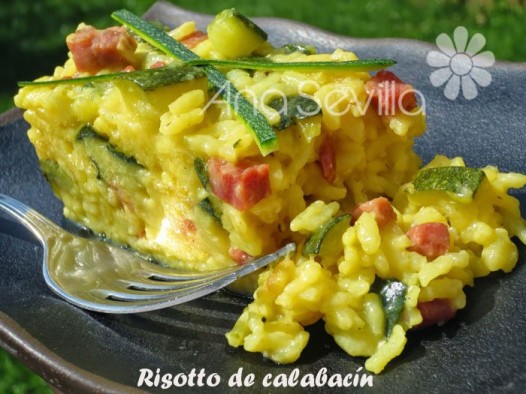 Risotto de calabacín