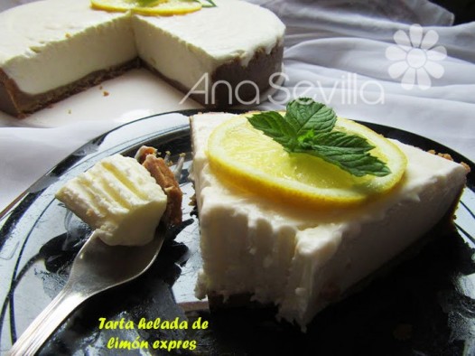 Tarta helada de limón exprés