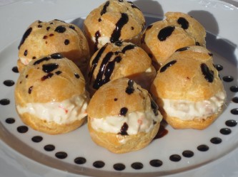 Profiteroles salados