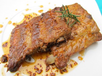 Costillas al horno