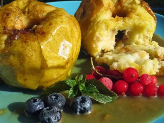 Manzanas reineta asadas olla GM