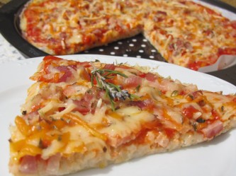 Pizza de arroz