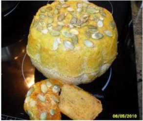 Pan de calabaza