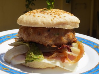 Hamburguesas al horno