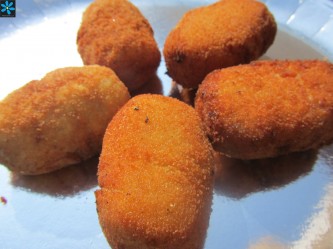 Croquetas de setas y jamón Thermomix