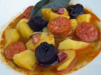 Patatas de fabada