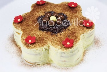 Tarta de galletas y mascarpone