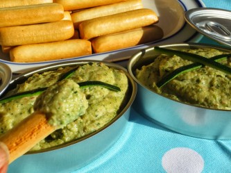 Paté de calabacín y nueces