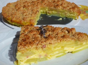 Crumble de tortilla de patata