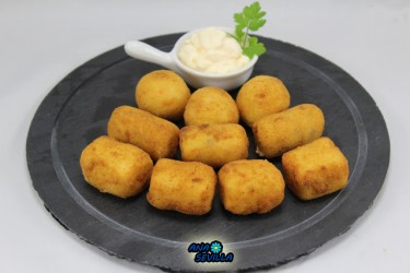 Croquetas de falso carabinero