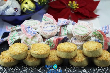 Polvorones de coco