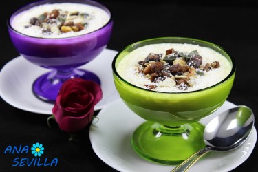 Arroz con leche egipcio