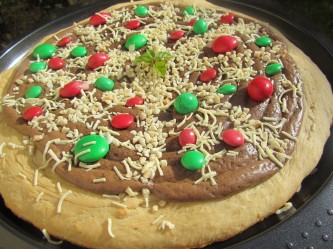 Pizza de chocolate