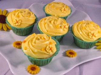 Cup cakes de limón