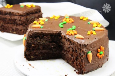 Carrot cake de chocolate