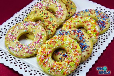 Rosquillas de Pascua horneadas