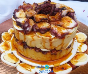 Tarta de pulpo