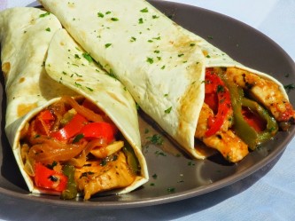 Fajitas o tacos de pollo olla GM