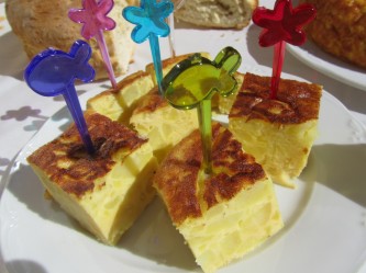 Tortilla de patatas (casi sin aceite)