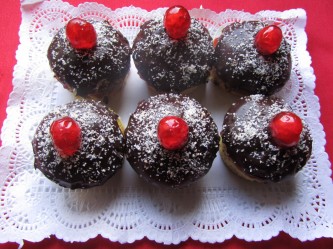 Choco-magdalenas rellenas Thermomix