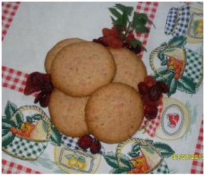 Galletas de fresa y muesli