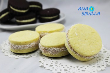 Alfajores de dulce de leche