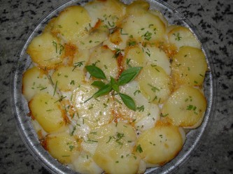 Patatas a la parmesana Thermomix