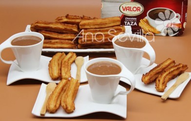 Chocolate con churros Thermomix