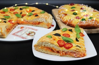 Coca-pizza de San Juan