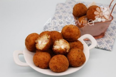 Croquetas de pizza