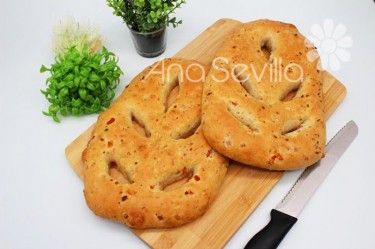 Fougasse de bacon