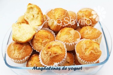 Magdalenas de yogur