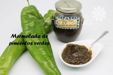 Mermelada de pimientos verdes