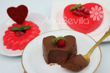 Panna-cotta de chocolate