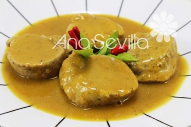 Solomillo en salsa de carne