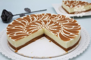 Tarta de canela y nata