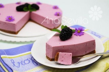 Tarta de moras