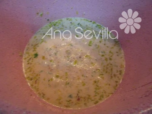 Salsa triturada