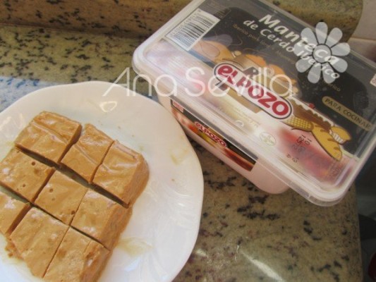 Turrón y manteca