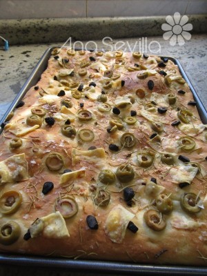 Focaccia en Mambo horneada