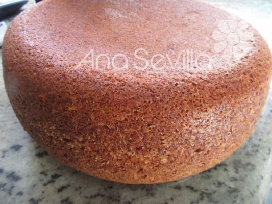 Bizcocho carrot cake, lo hago en la olla GM, de 20 cm.