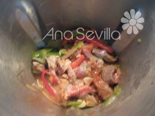 Sofreír la carne