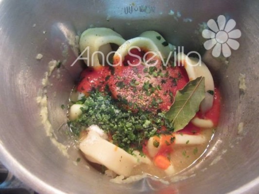 Añadir resto ingredientes